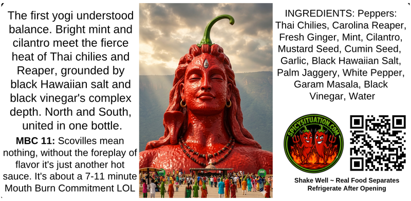 Label art for Adiyogi