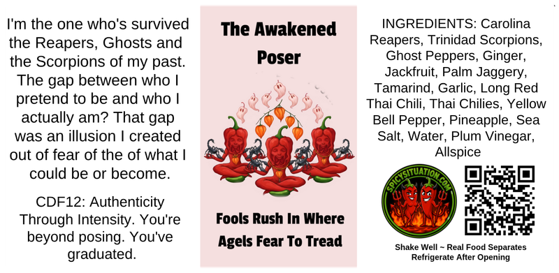 Label art for Awakened Poser