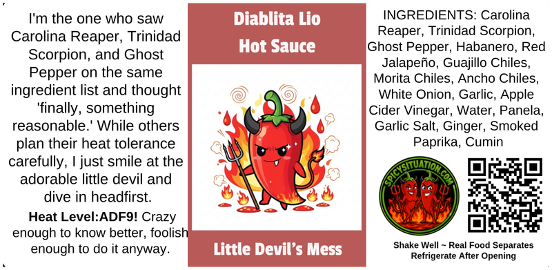 Label art for Diablita Lio