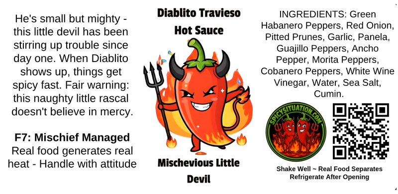 Label art for Diablito Trievioso