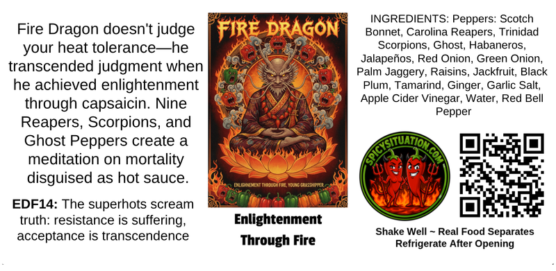 Label art for Fire Dragon
