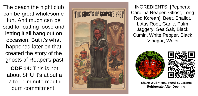 Label art for Ghosts of Reaper's Past