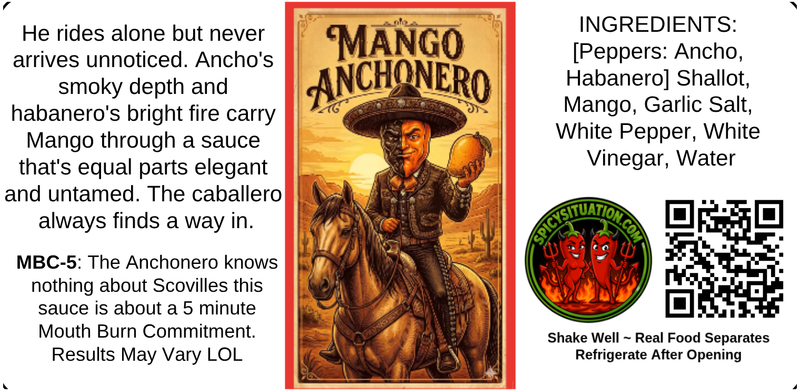 Label art for Mango Anchonero