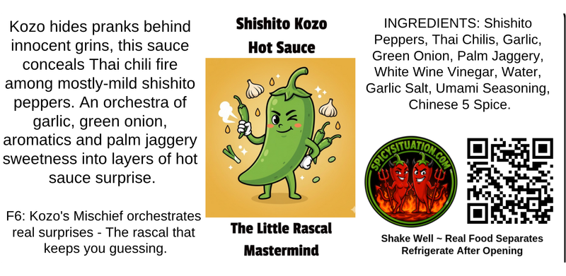 Label art for Shishito Kozo